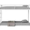 Adam - Twin Over Twin Metal Bunk Bed - White - Image 20