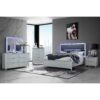 Laura - Bench And Soft Fabric Seating - Silver - Image 2
