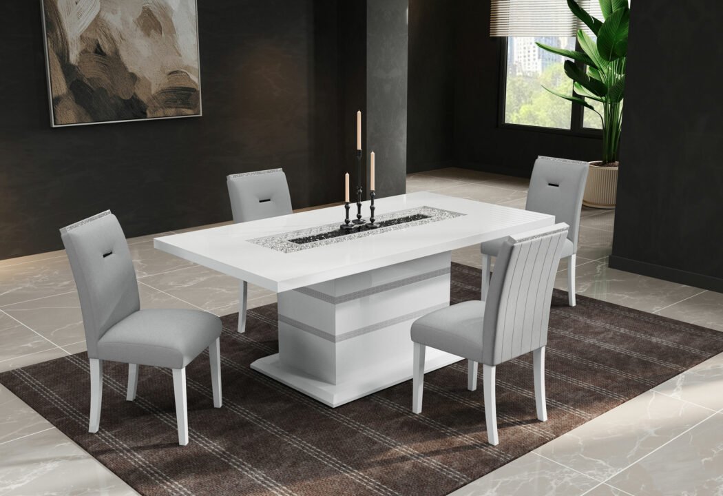 Ariya - Dining Table - White - Image 8