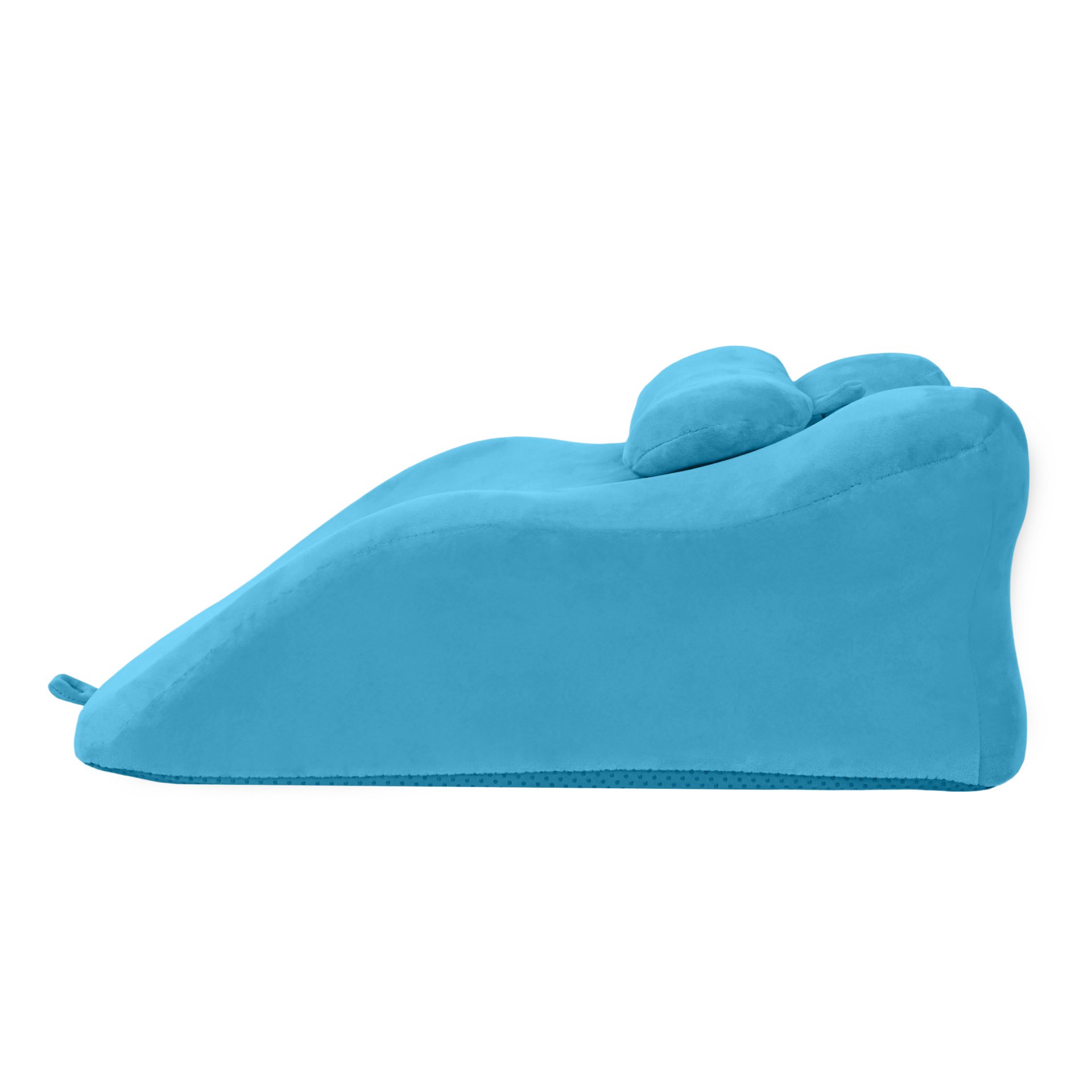 Ergonomic Spinal Posture Support Bed Pillow - Blue - Image 19