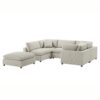 Cassandra - Modular 6 Piece Sectional - Beige - Image 15