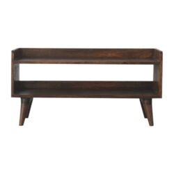 Nordic Storage Bench - Walnut