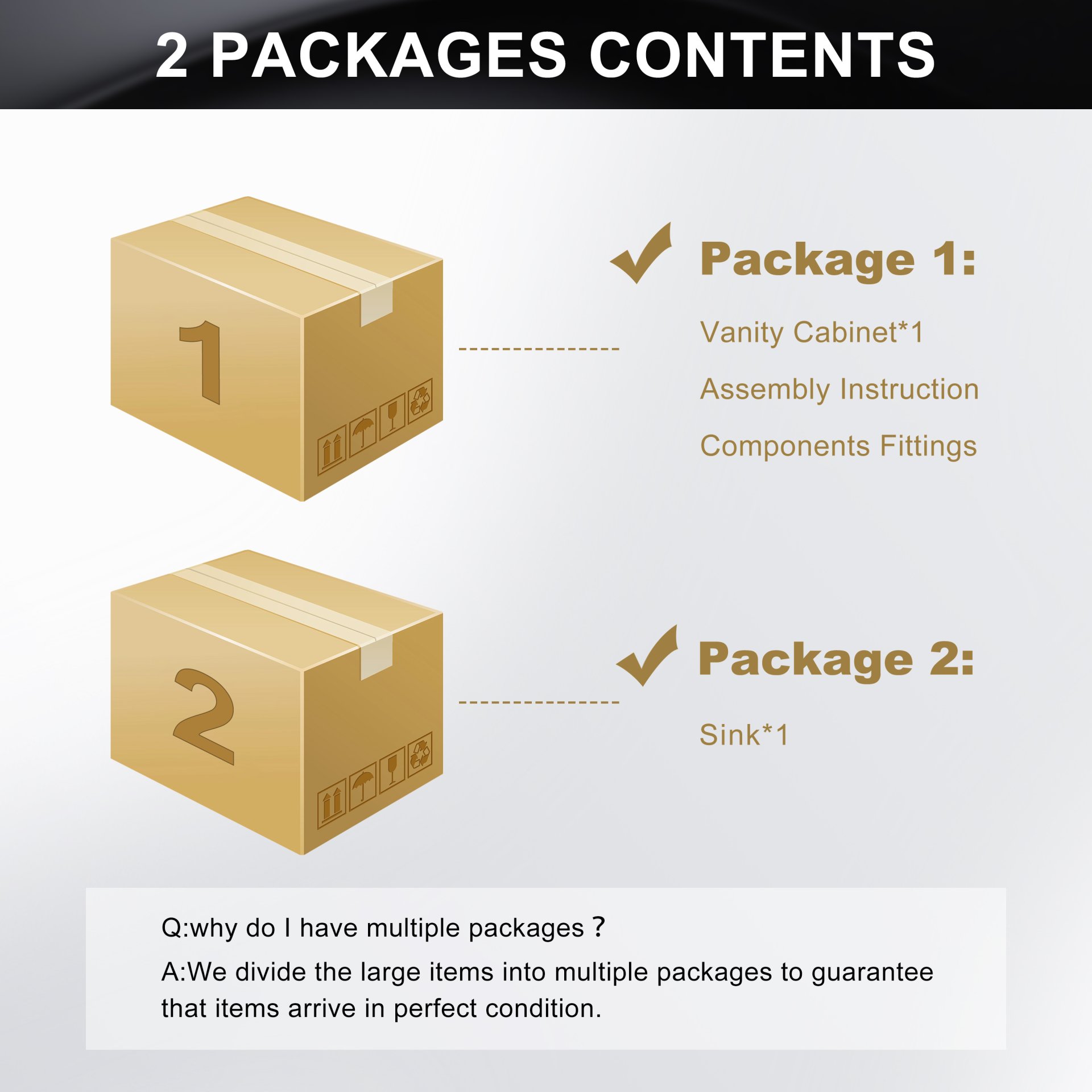 Modern Bathroom Vanity Sink Combo With Ample Storage - Oak - Image 8