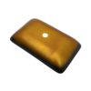 Gradient Vessel Sink Square Above Counter Bathroom Sink With Pop Up Drain - Gold - Image 9