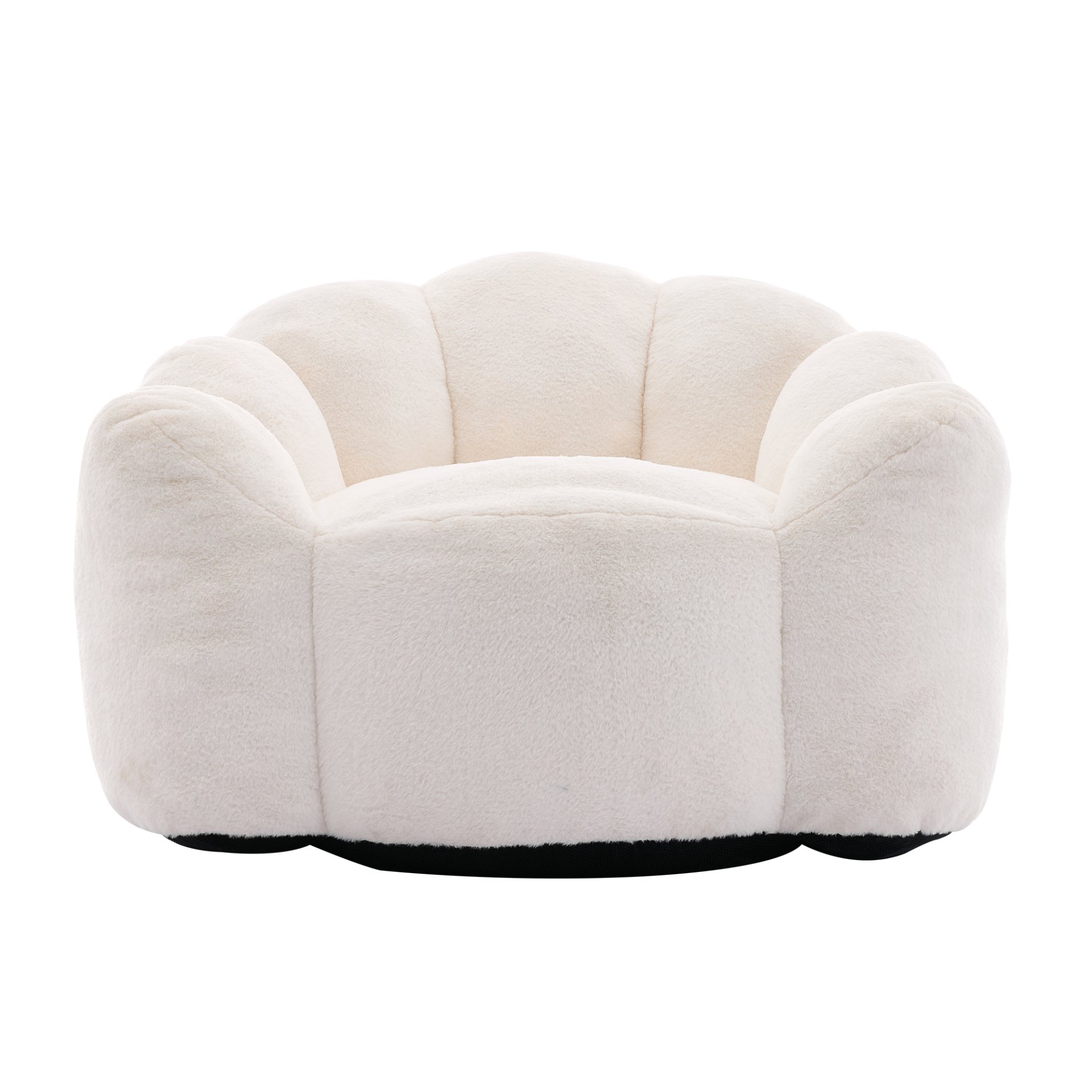 Lotus Compression Sofa Bean Bag With Pull Ring - White - Image 8
