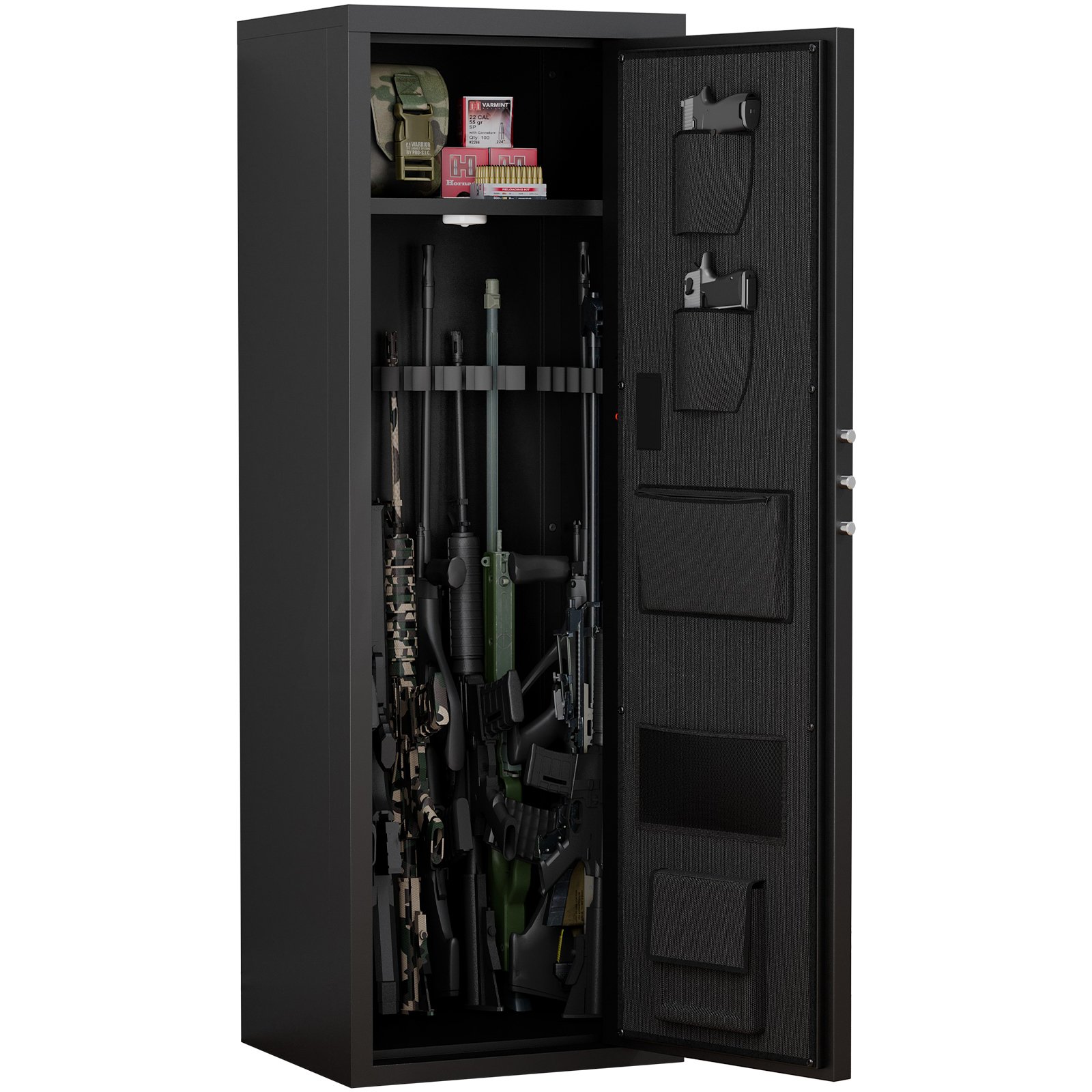 Unassembled Gun Safes - Black - Image 11