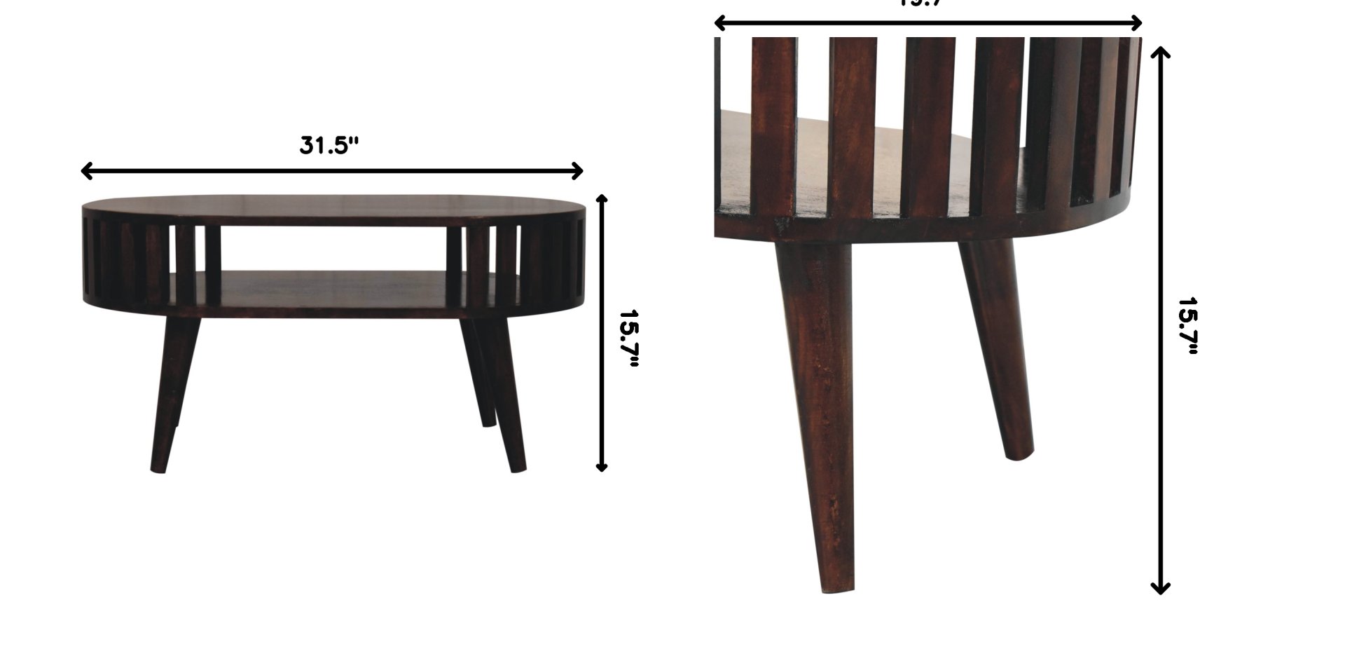 Ariella - Coffee Table - Walnut - Image 12