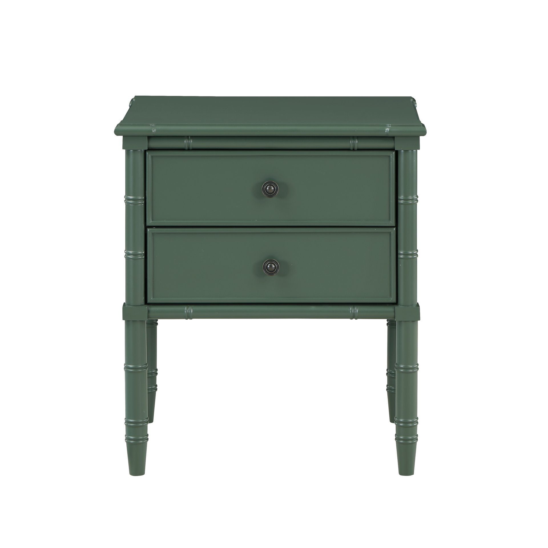 Emmett - 2 Drawer Nightstand - Antique Green - Image 12