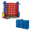 4 To Score Giant Game Set With Mesh Bag & Jumbo Connect 4 - Blue / Red - Image 7