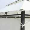 13 X 10 Outdoor Patio Gazebo Tent With Ventilated Double Roof And Sidewall (Detachable Curtains On All Sides), For Lawn, Garden, Backyard, And Deck - Beige - Image 12