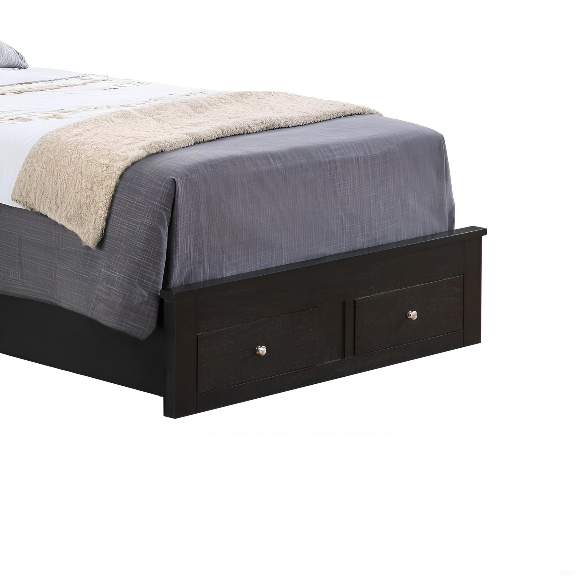 Twin Storage Bed - Black - Image 5