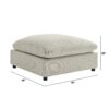 Cassandra - Modular 6 Piece Sectional - Beige - Image 9