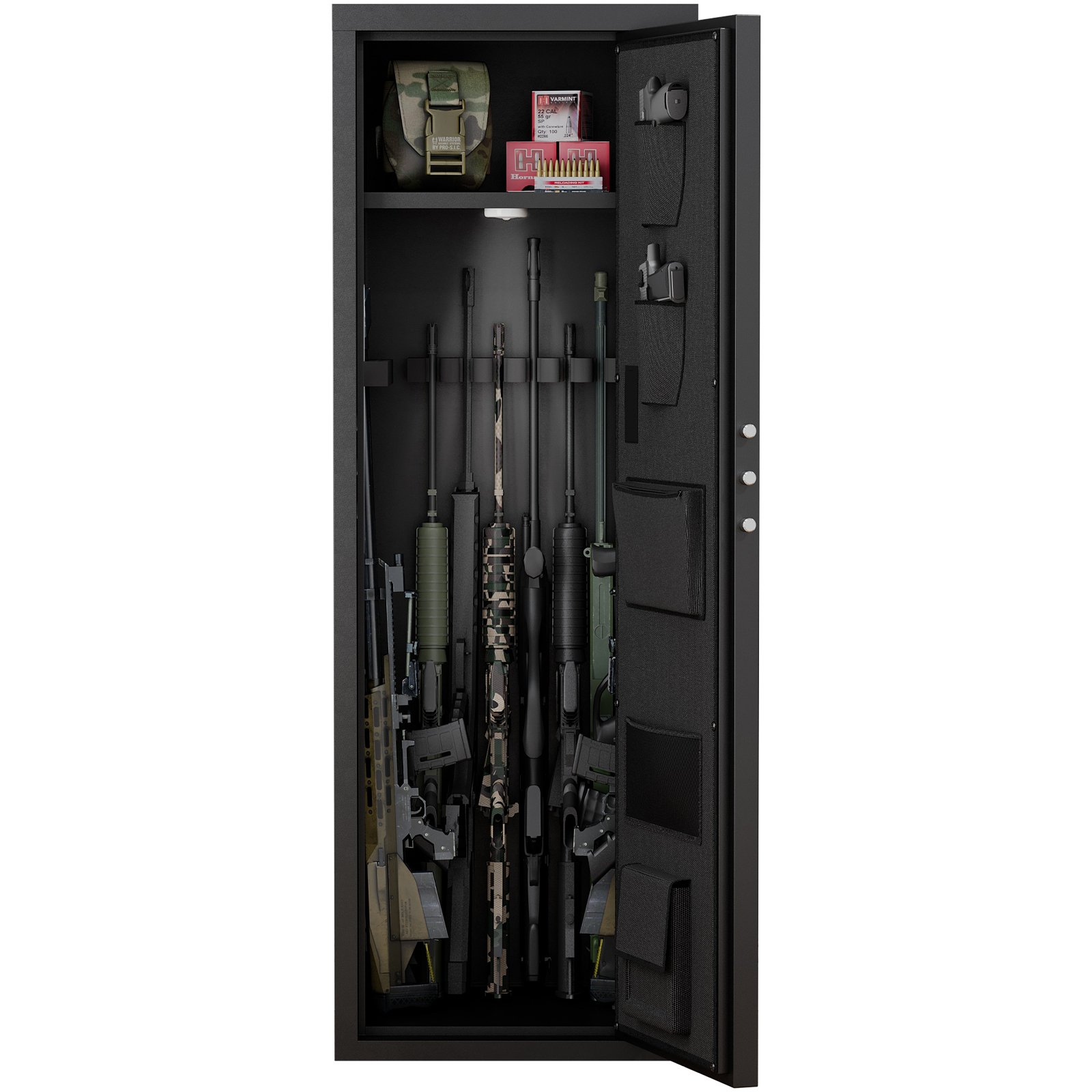 Unassembled Gun Safes - Black - Image 10