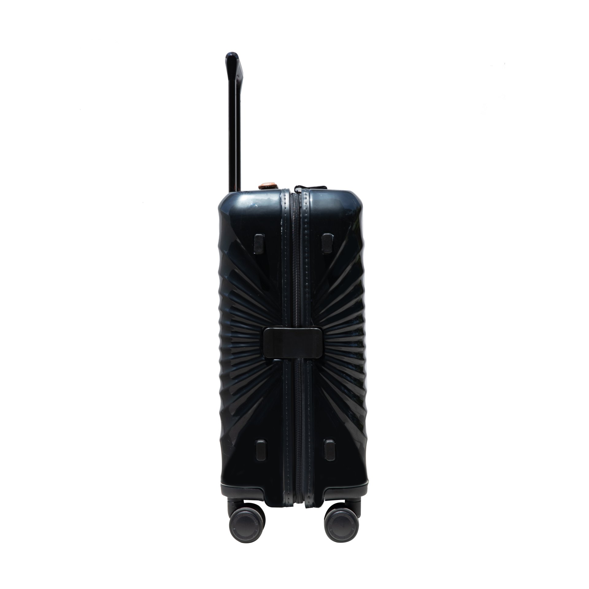 24" Luggage Lightweight Suitcase Tsa Lock USB Port Luggage Wheel Lock Artificial Leather Top Handle Spinner Wheels - Black - Image 7