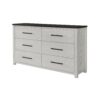 Avery - Dresser, Spacious Drawers, Block Feet - Beige - Image 5