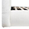 Archie Puffy Grounded - King Upholstered Platform Bed - Almond White - Image 25