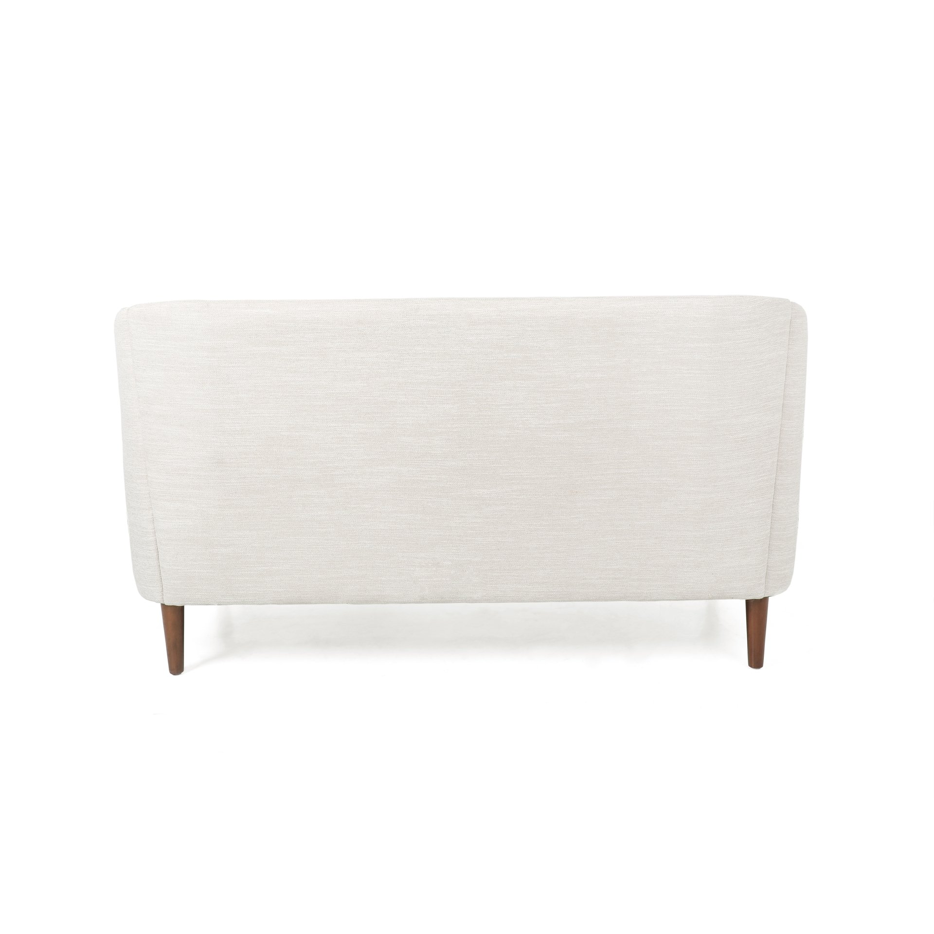 Sophisticated Loveseat With Diamond Stitched Detailing - Beige - Image 10