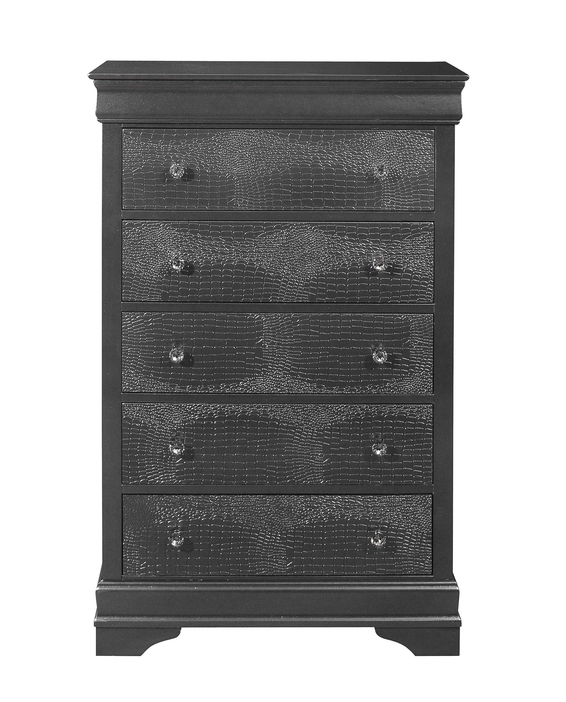 Shaker - Crocodile Chest - Metallic Gray - Image 6