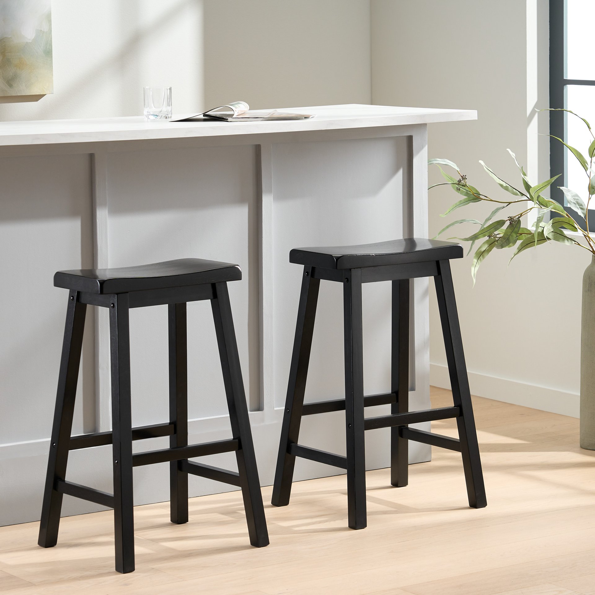 Saddle Stool - Black - Image 5