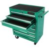 7 Drawers Multifunctional Tool Cart & Wheels - Green - Image 5