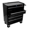 5 Drawers Multifunctional Tool Cart With Wheels - Black - Image 7