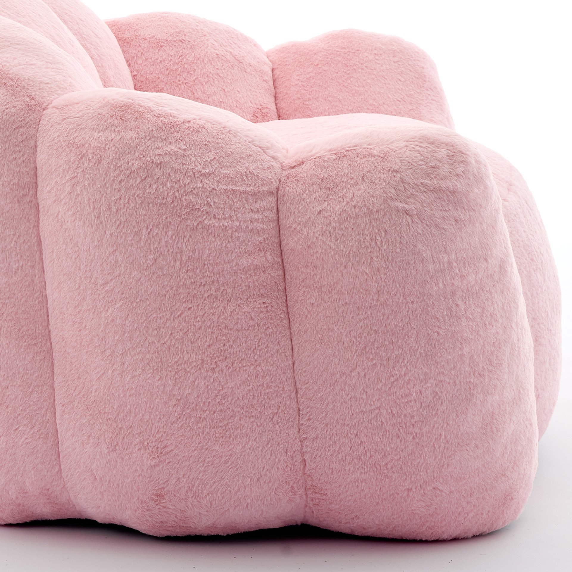 Lotus Compression Sofa Bean Bag With Pull Ring - Pink - Image 4