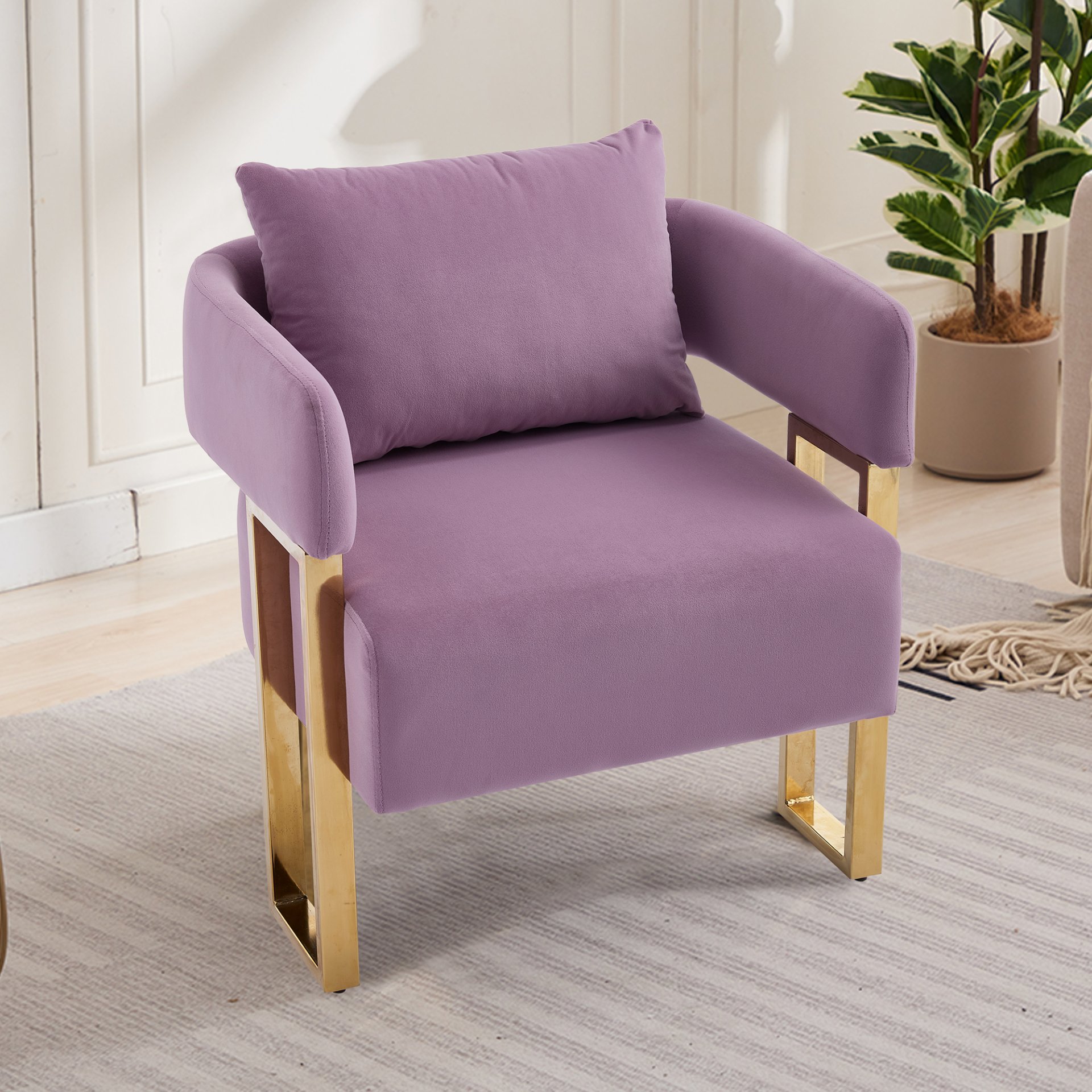 Decorative Chair (Set of 2) - Lilac - Image 5