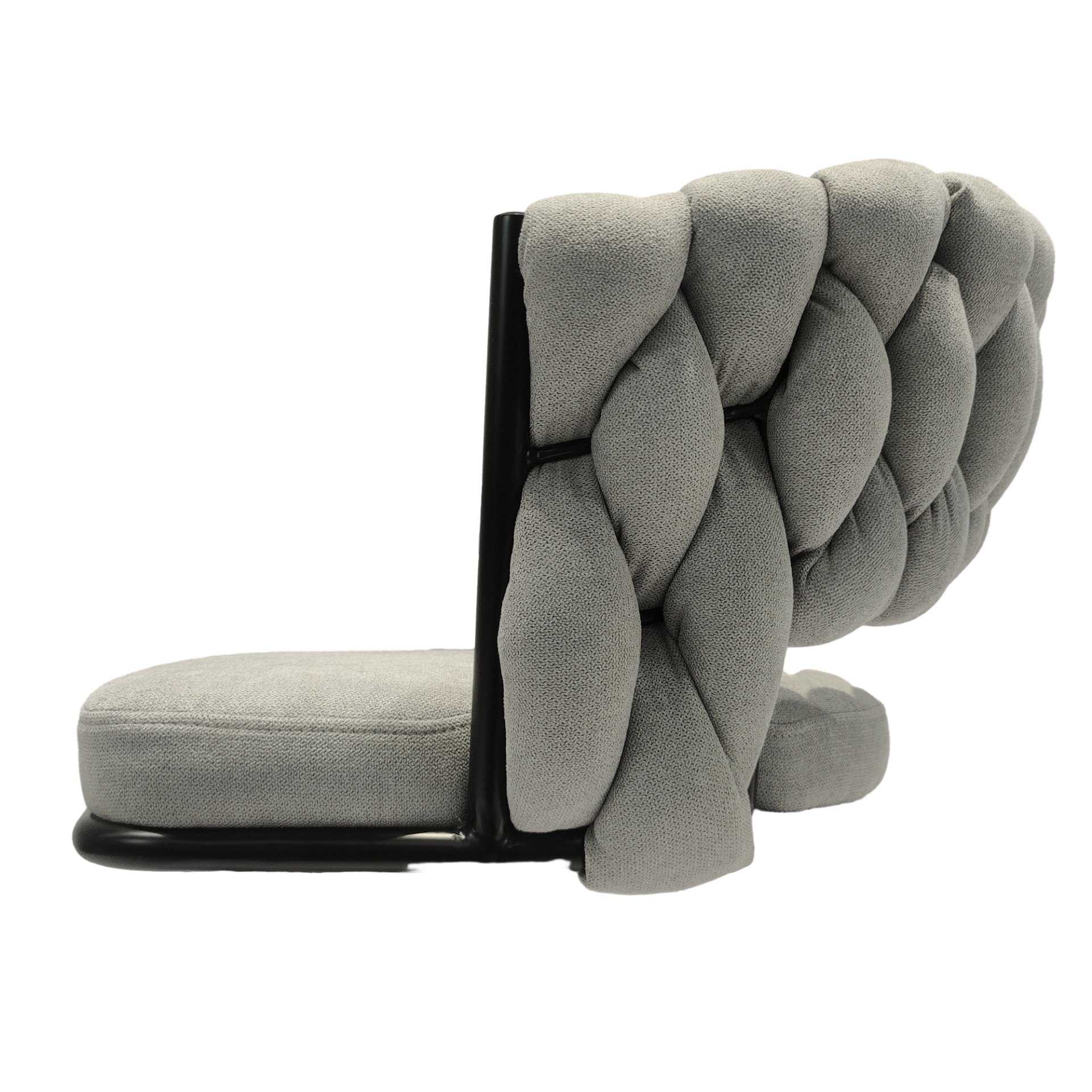 28" Bar Chair Linen Woven Bar Stool (Set of 2) Upholstered With Legs, 360 Swivel, Counter Arm Chairs With Back Footrest - Gray - Image 13