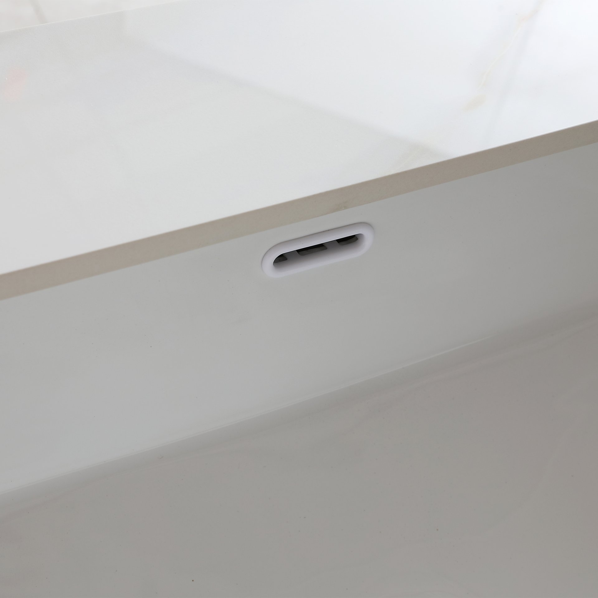 Vanity Top, Sintered Stone - Carrara White With Veins - Image 13