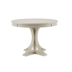 Round Dining Table - Cream