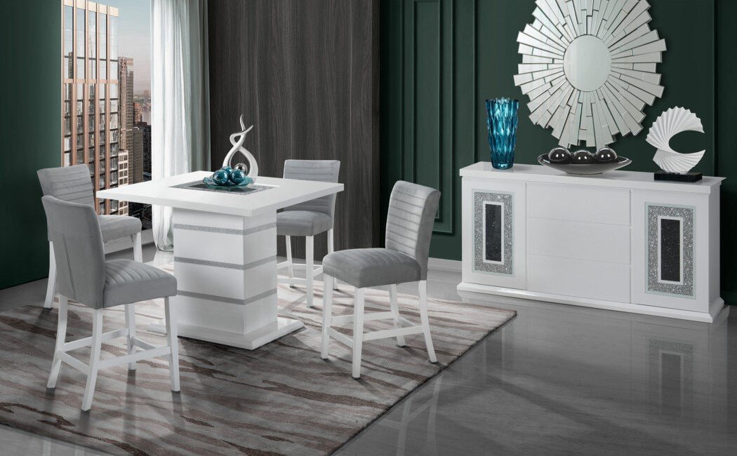 Ariya - Bar Table - White - Image 10