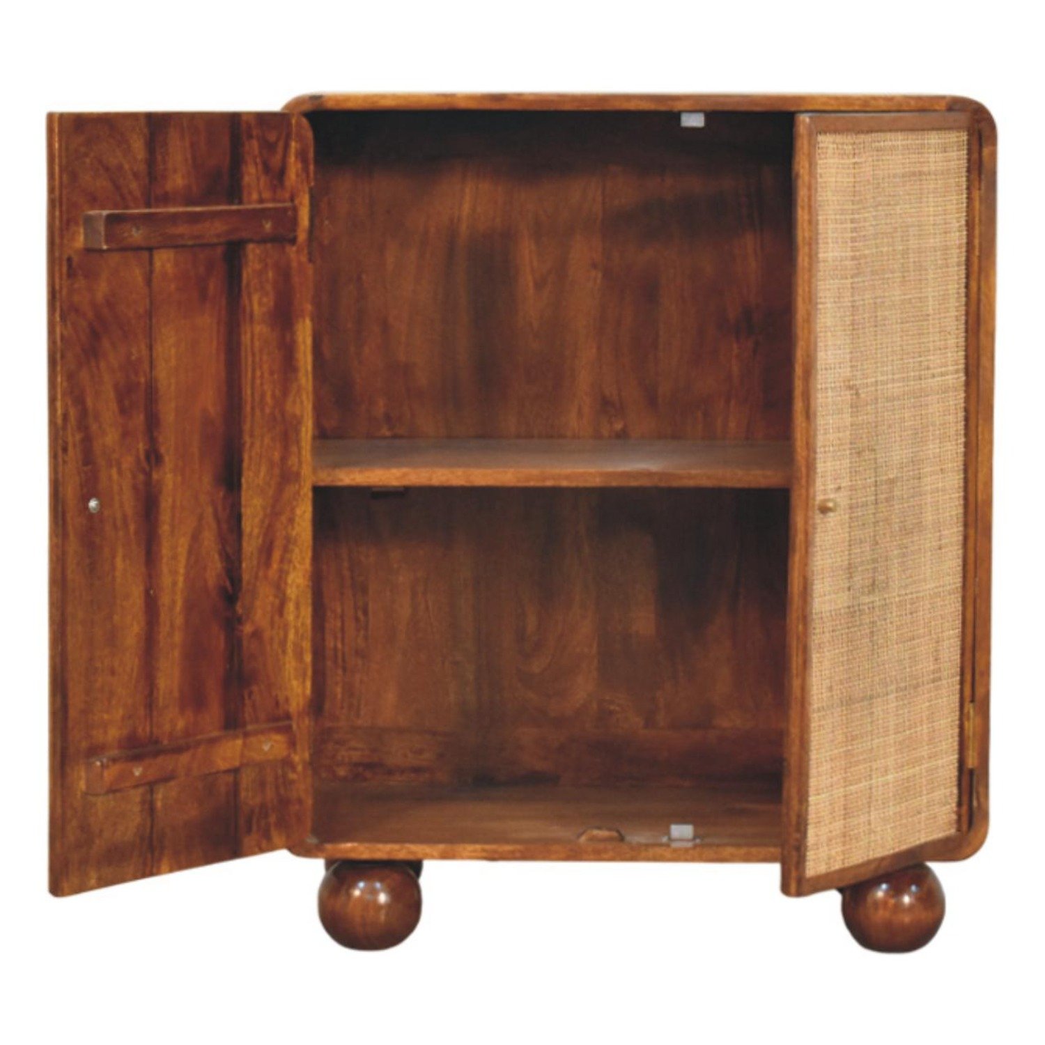 Larissa - 2 Door Cabinet - Brown - Image 8