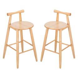 Grove - Indoor Barstool (Set of 2) - Natural