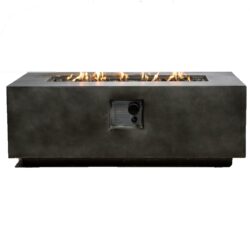 Propane Outdoor Fire Pit Table - Charcoal