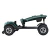 Max Plus - Wheels Outdoor Compact Mobility Scooter With 2 Pieces X 20Ah Lead Acid Battery, 16 Miles, Cup Holders & USB Charger Port - Emerald - Image 5
