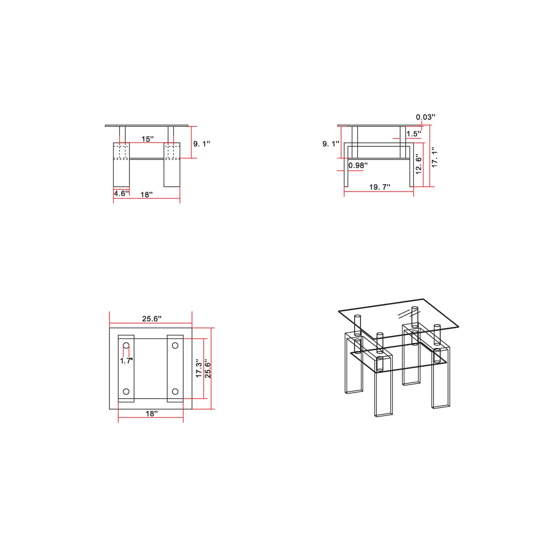 Zuma - End Table - Walnut - Image 7