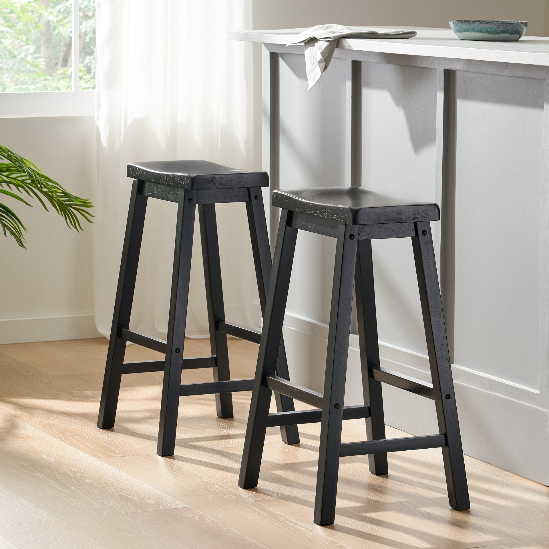 Saddle Stool - Black - Image 4
