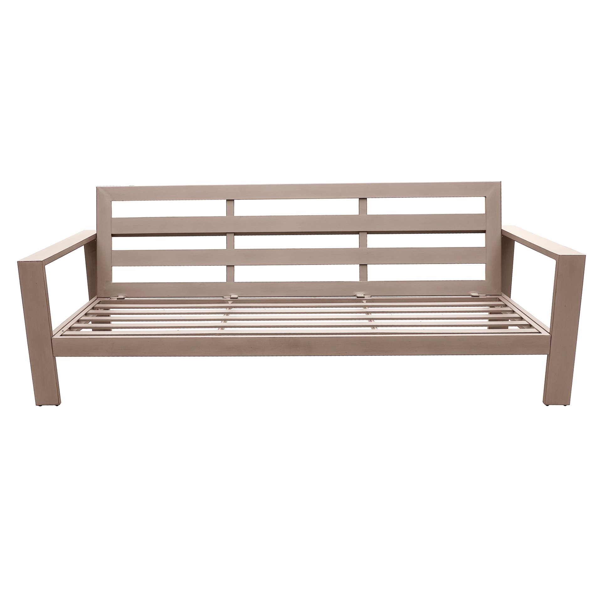 Sofa, Wood Grained - Light Brown - Image 6