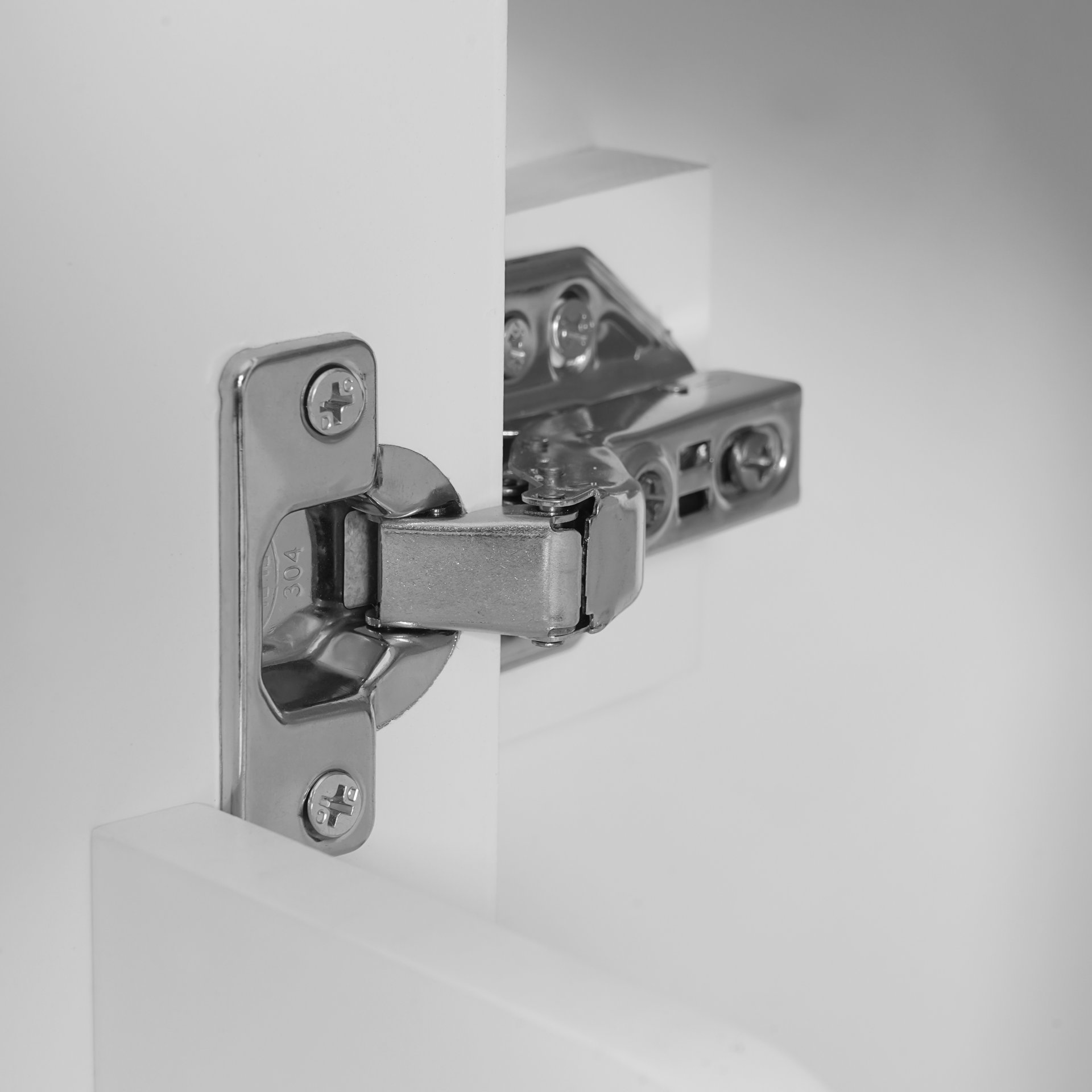 Bathroom Vanity With Integrated Undermount Sinks, Soft Close Doors, Divided Drawer, And Double Layer Shelf - White - Image 17