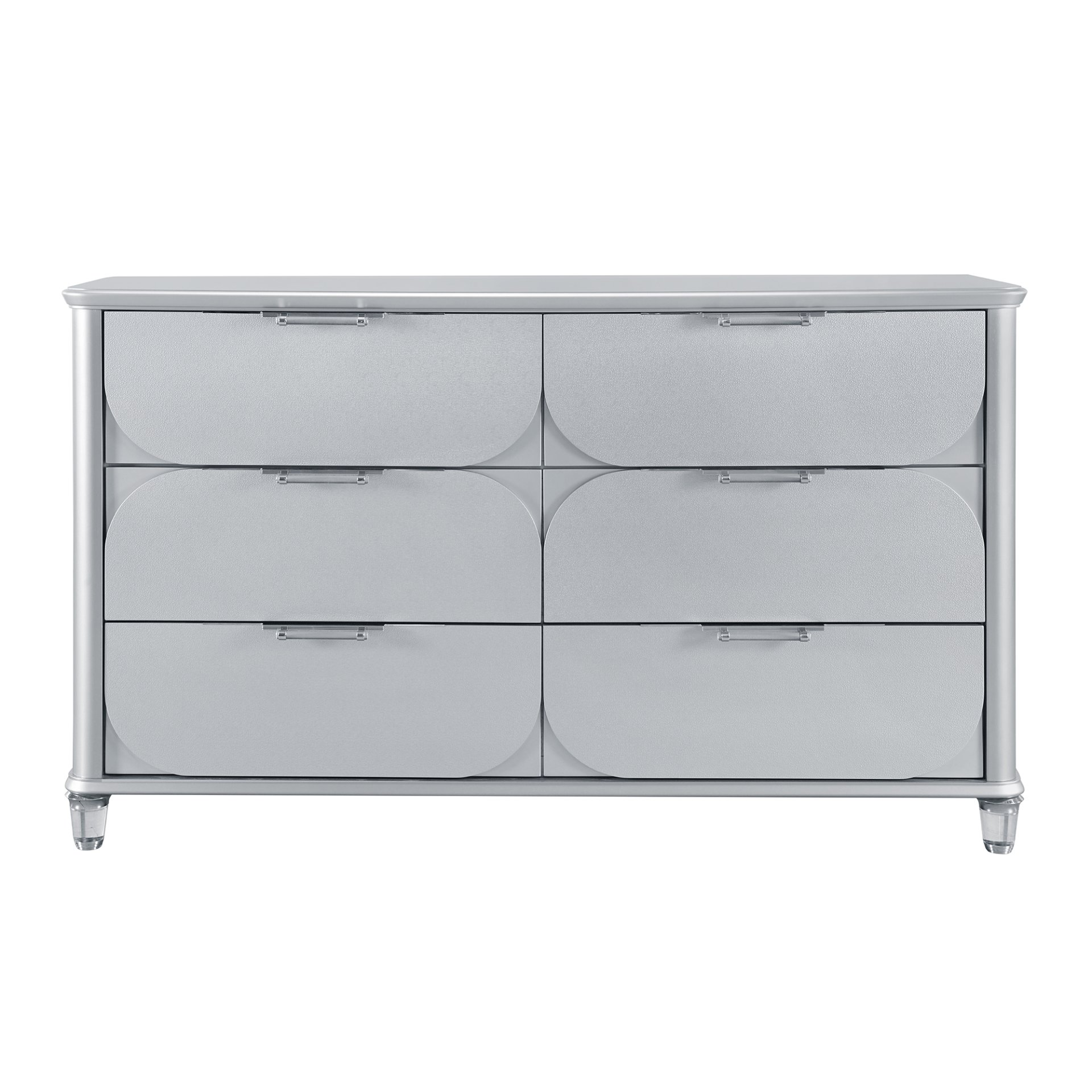 Laura - Dresser With Spacious Drawers - Silver - Image 6