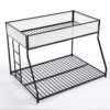 Adam - Twin Over Full Bunk Guard Rail - Black With White Mesh - Image 23