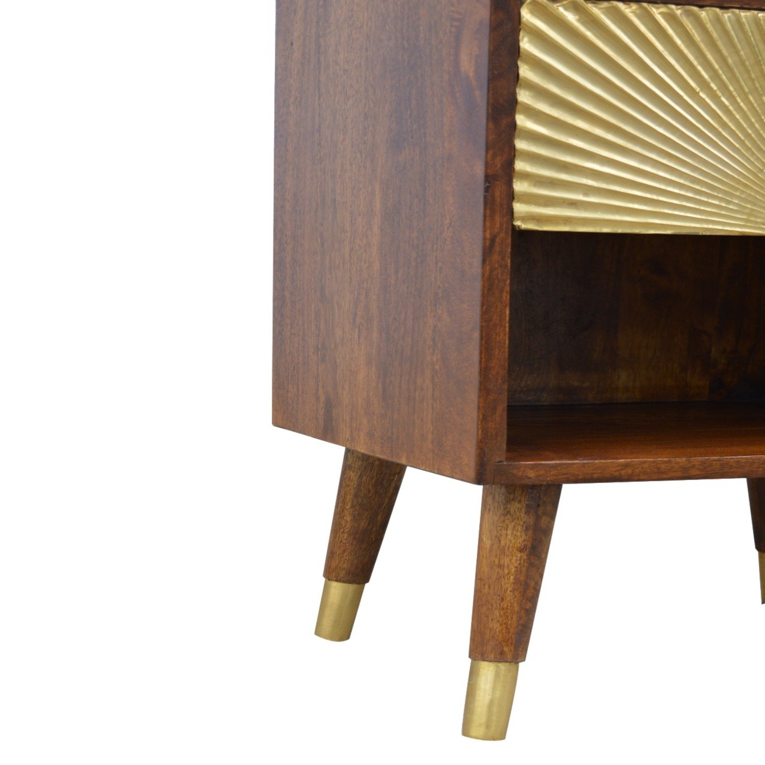 Manila - 1 Drawer Nightstand - Chestnut - Image 19