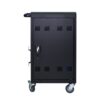 32 Bit Device Charging Trolley For Tablets And Laptops With Cable Management, Removable Doors - Matte Black - Image 9