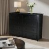 10 Drawer Dresser For Bedroom Ample Storage, Sturdy & Safe - Black - Image 4