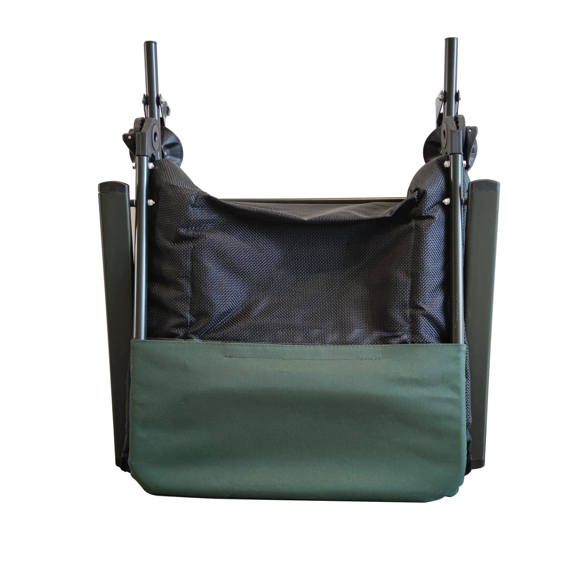 Camping Lounge Chair, Portable Folding Reclining Camping With Adjustable Backrest For Indoor And Outdoor Camping Beach Hiking Fishing - Green / Black - Image 7