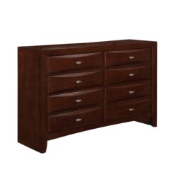Lucille - Dresser With Spacious Drawers - Walnut Brown