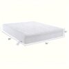 12" King Mattress, Innerspring Hybrid With Gel Foam For Motion Isolation, Pressure Relief & Edge Support - White - Image 7