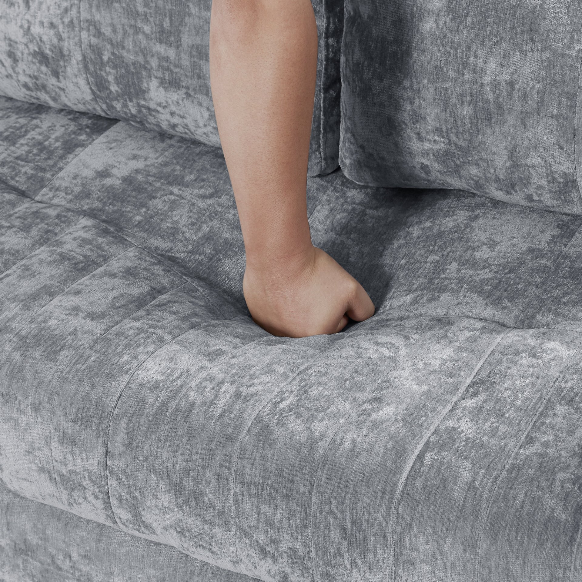 Modern Loveseat Pull Out Sofa Bed With Adjustable Backrest, Two Cup Holders, A Phone Holder, Three Charging Ports And Side Storage Pockets For Living Room - Gray - Image 29