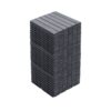 Interlocking Deck Tiles Striped Pattern Light Square Outdoor Flooring - Light Gray - Image 14