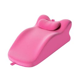 Ergonomic Spinal Posture Support Bed Pillow - Pink